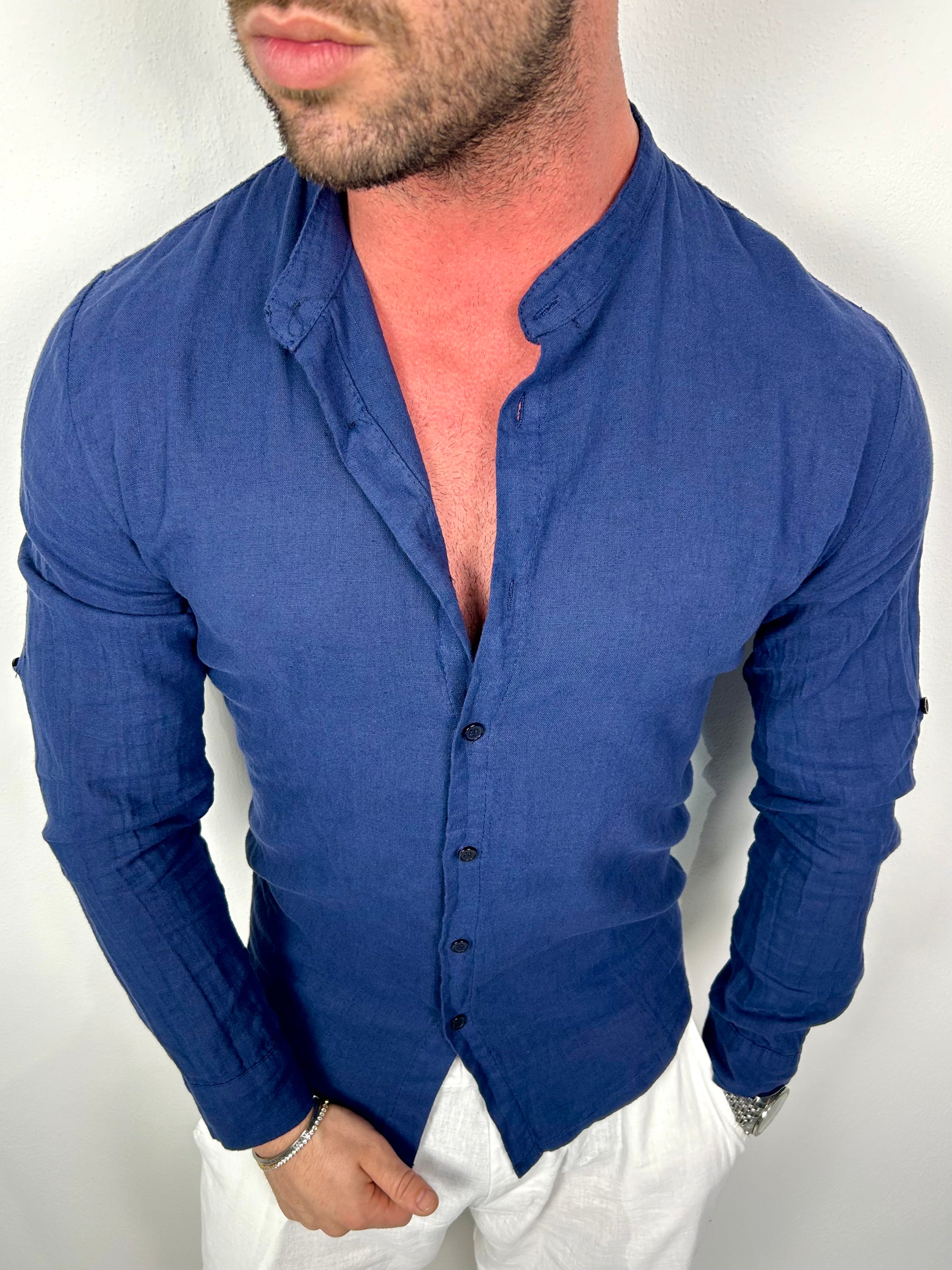 CAMICIA VENEZUELA 100% LINO