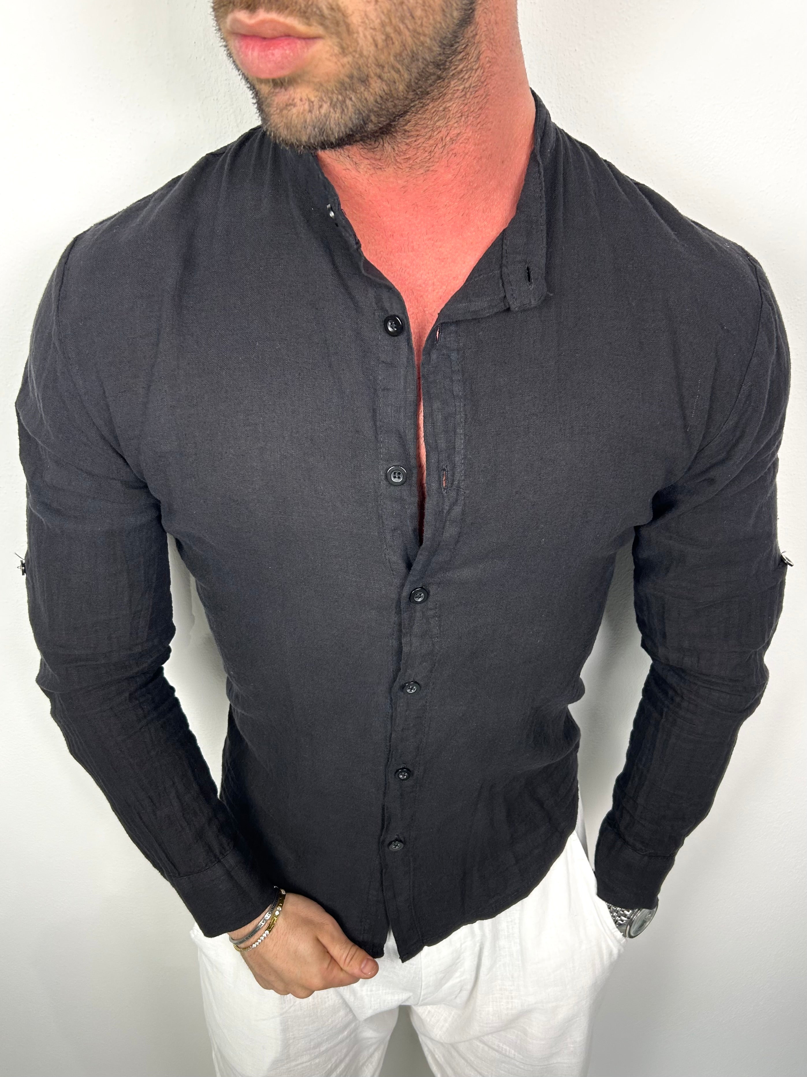 CAMICIA VENEZUELA 100% LINO