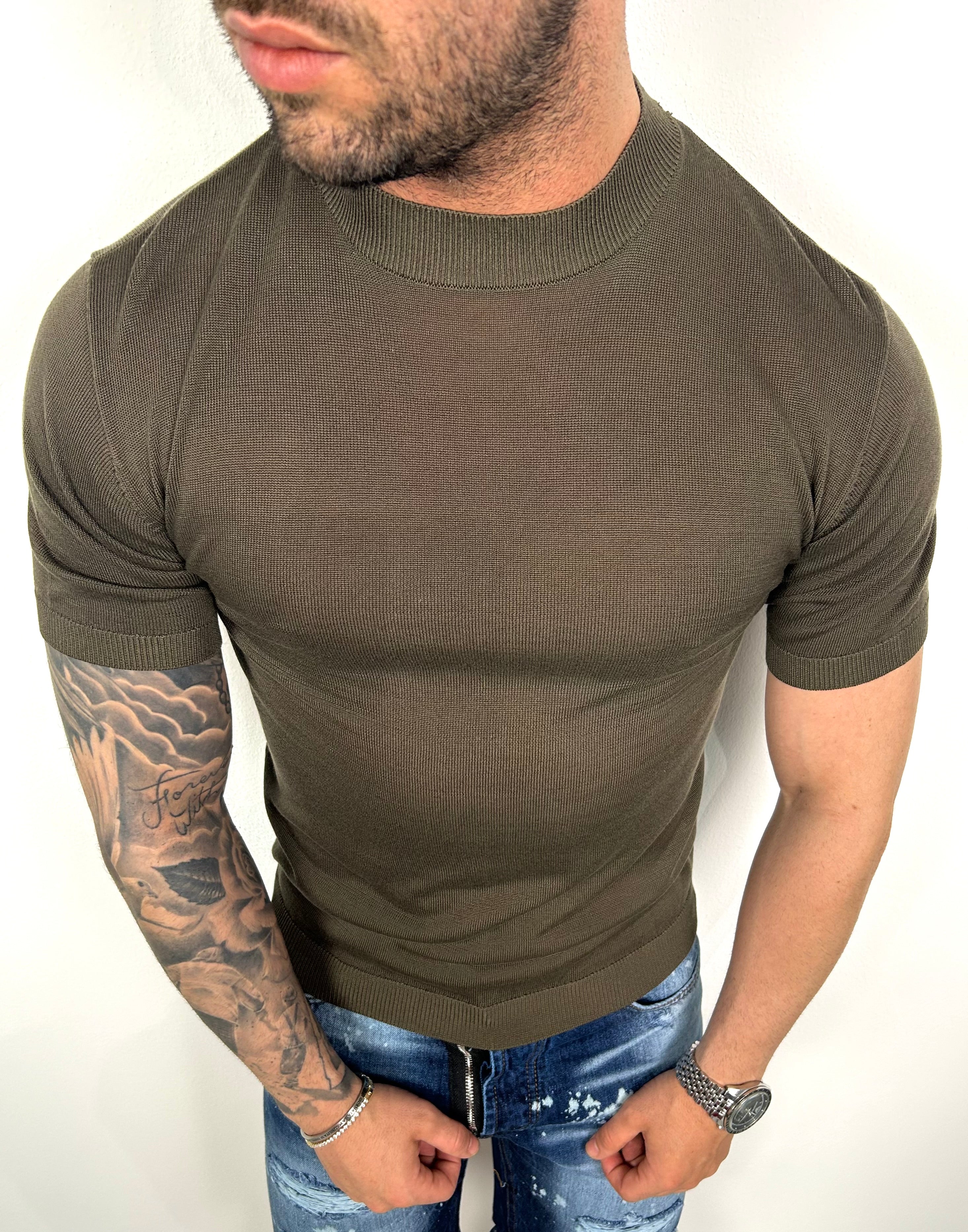 T-SHIRT 100% SETA