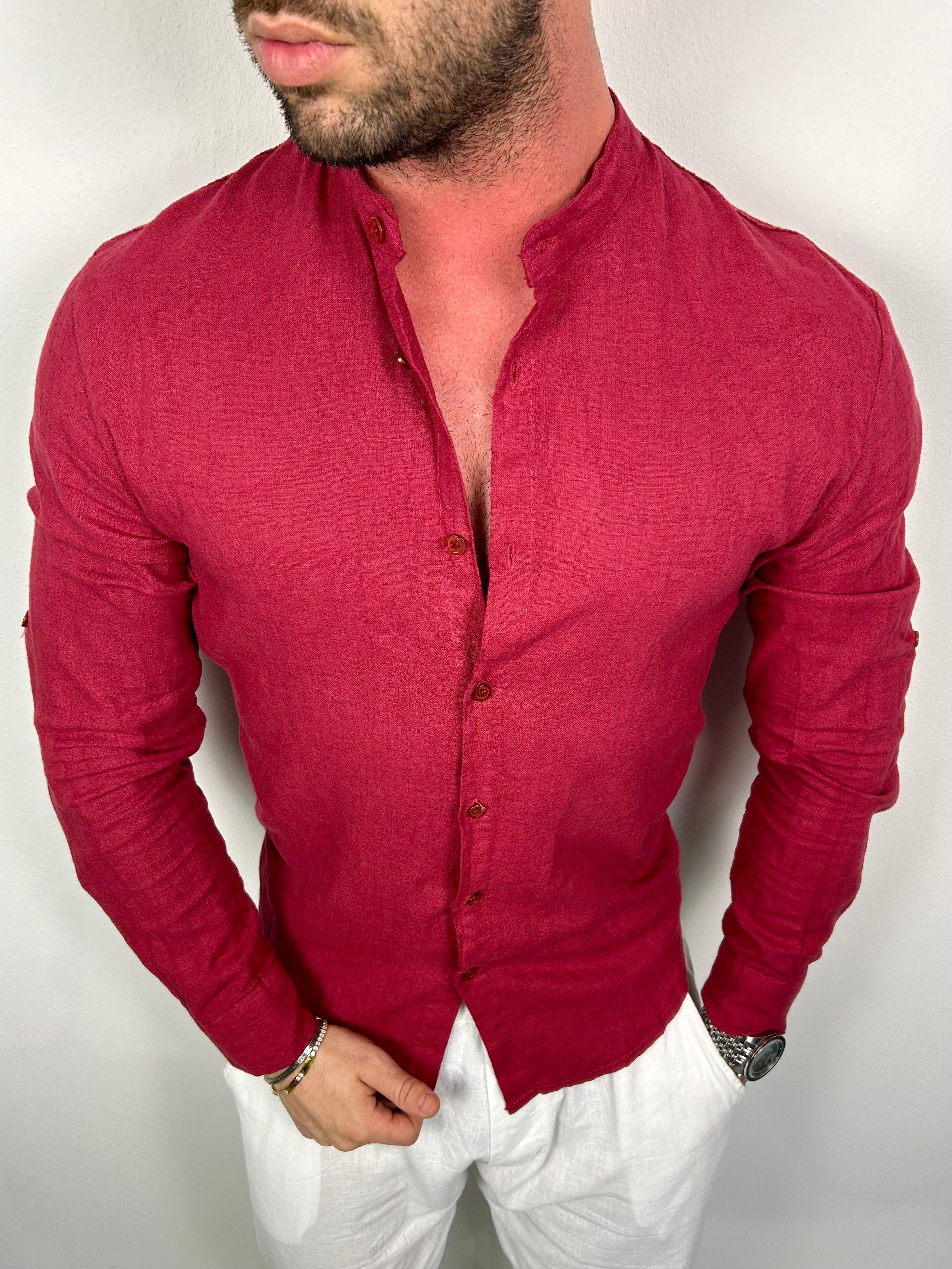 CAMICIA VENEZUELA 100% LINO