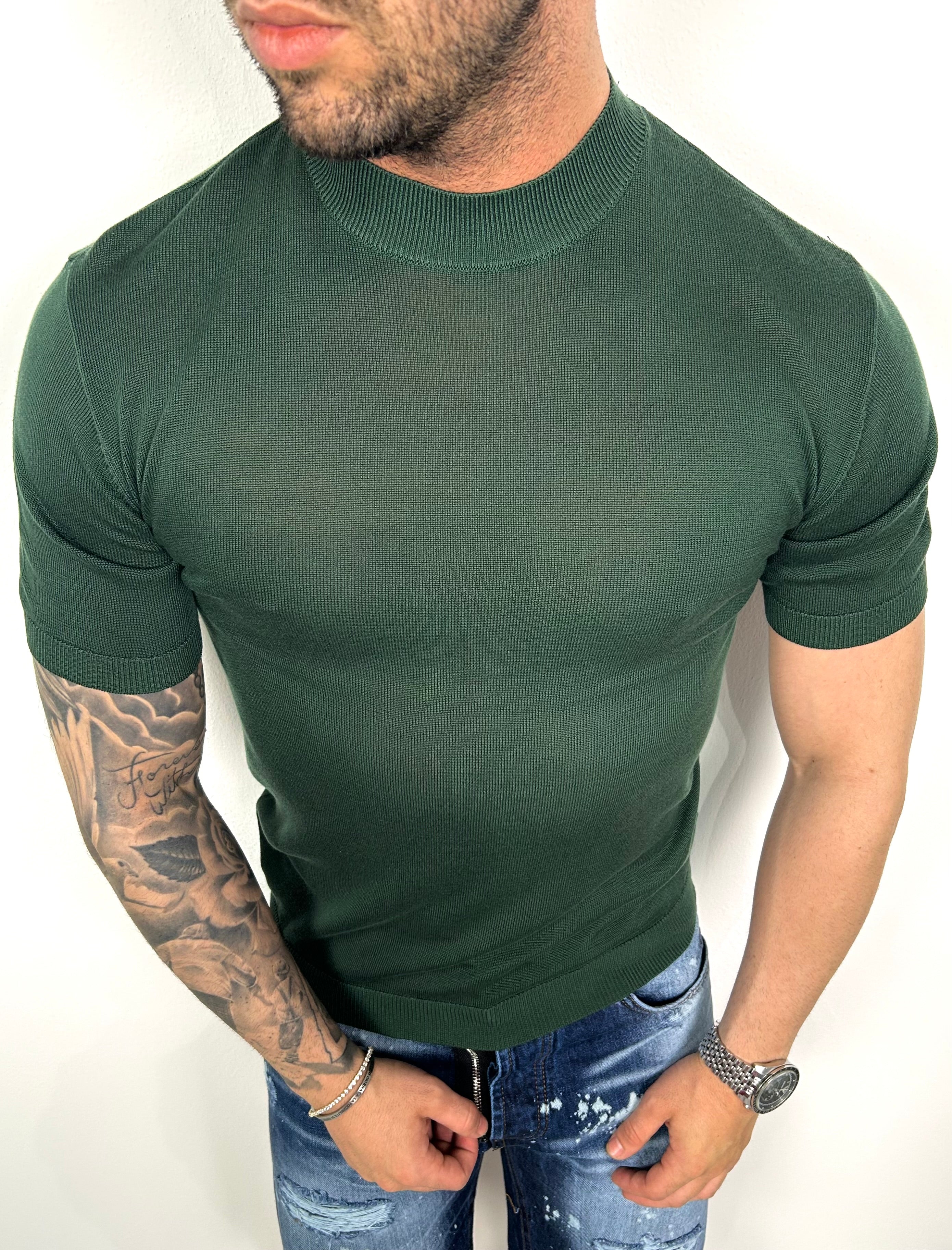 T-SHIRT 100% SETA