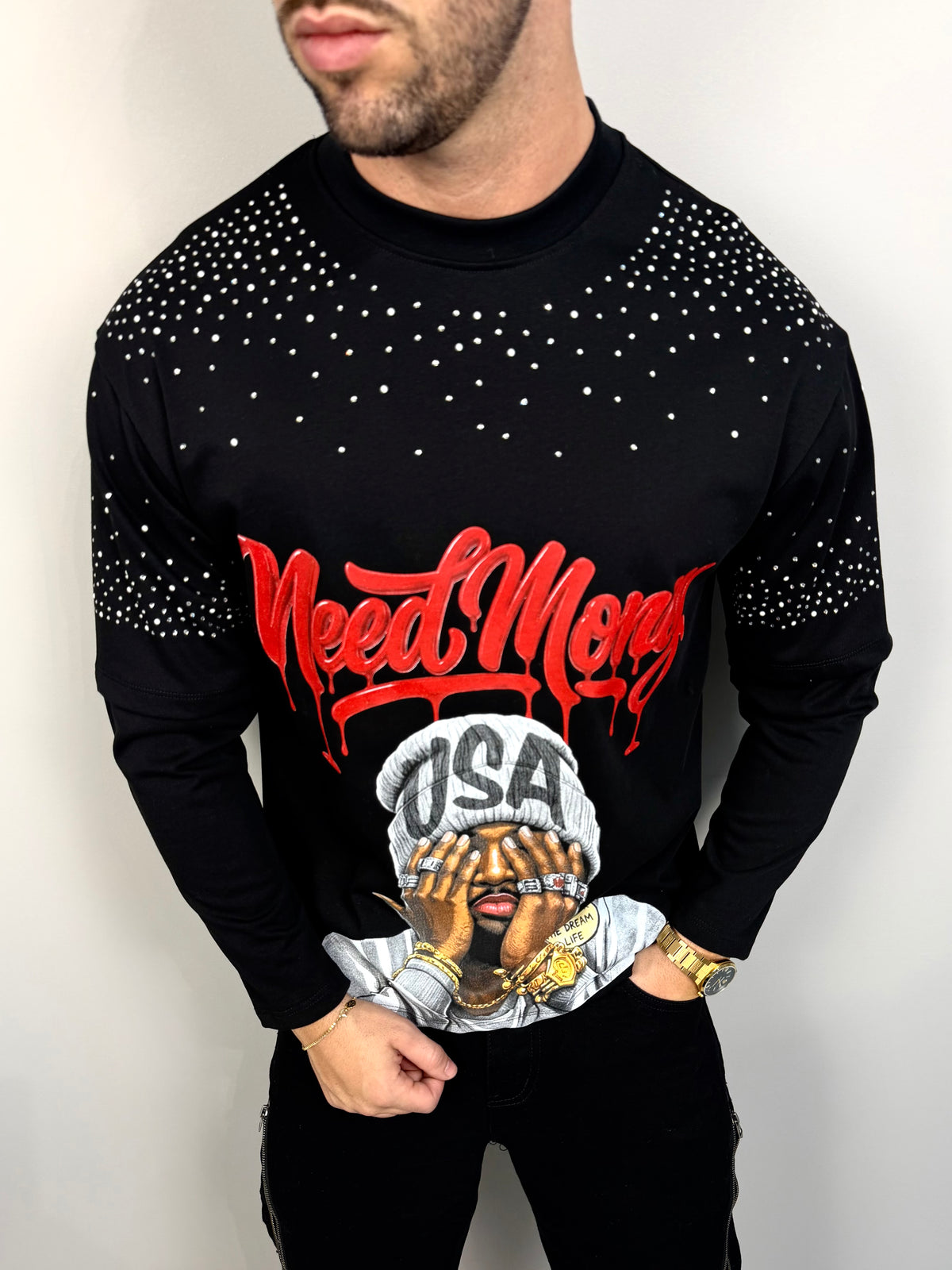 LONGSLEEVE NEED MONEY