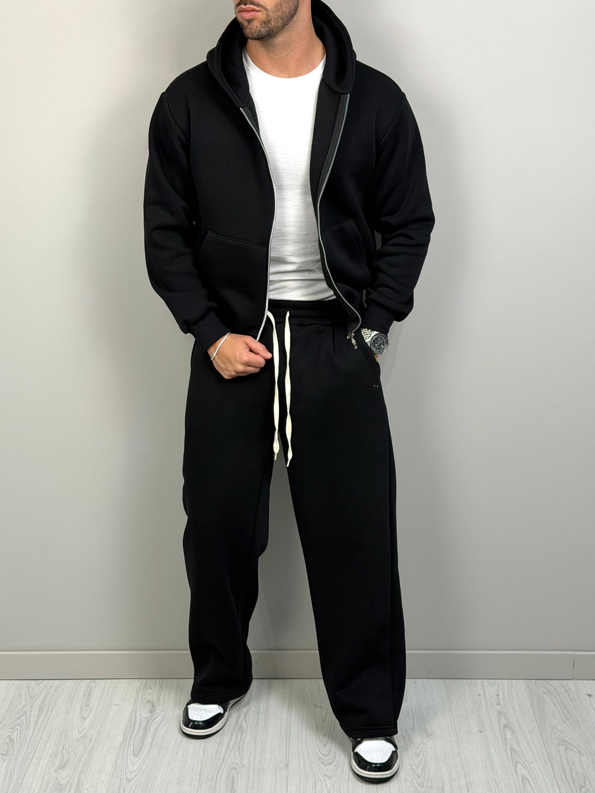 TRACKSUIT FONDO AMPIO ZIP