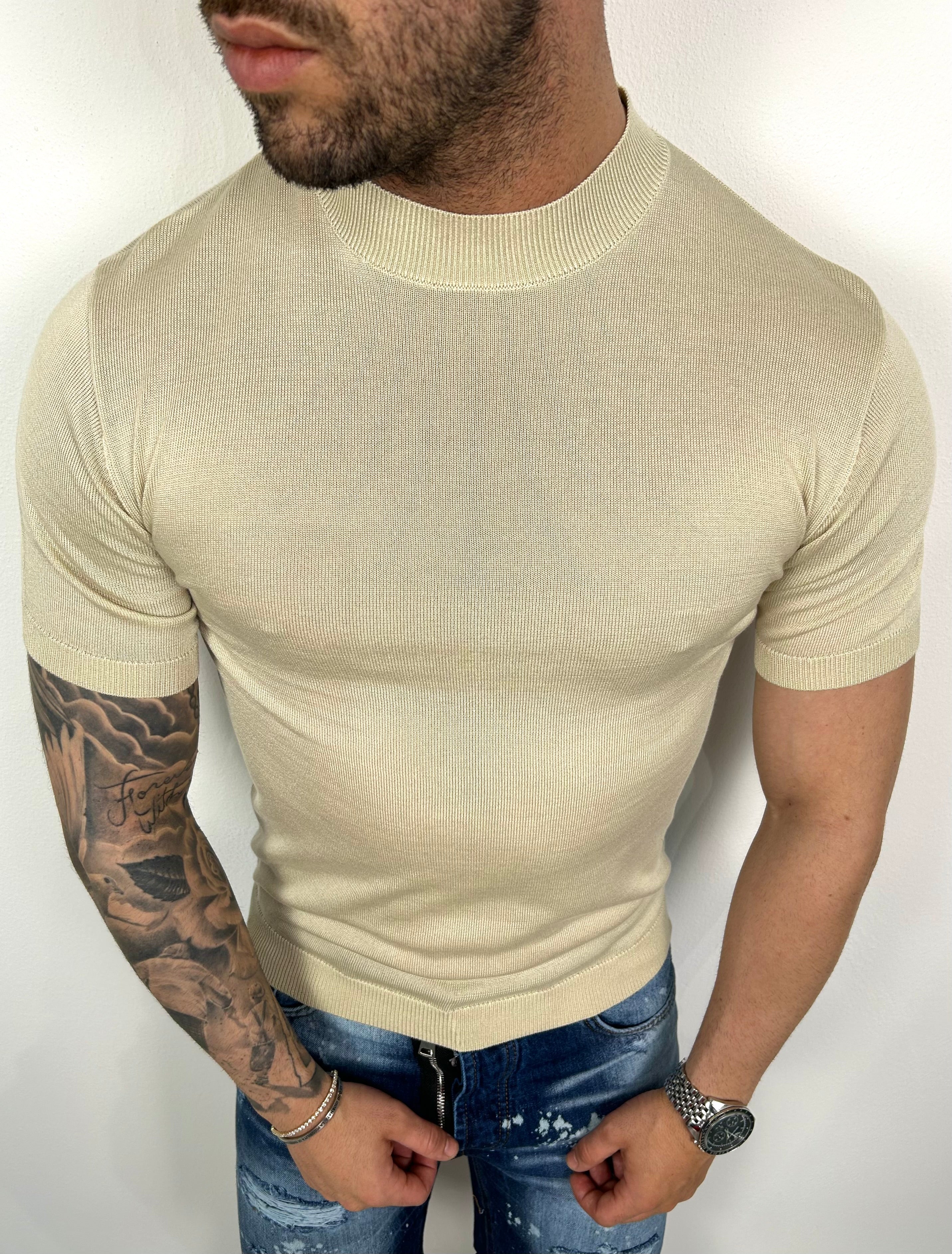 T-SHIRT 100% SETA
