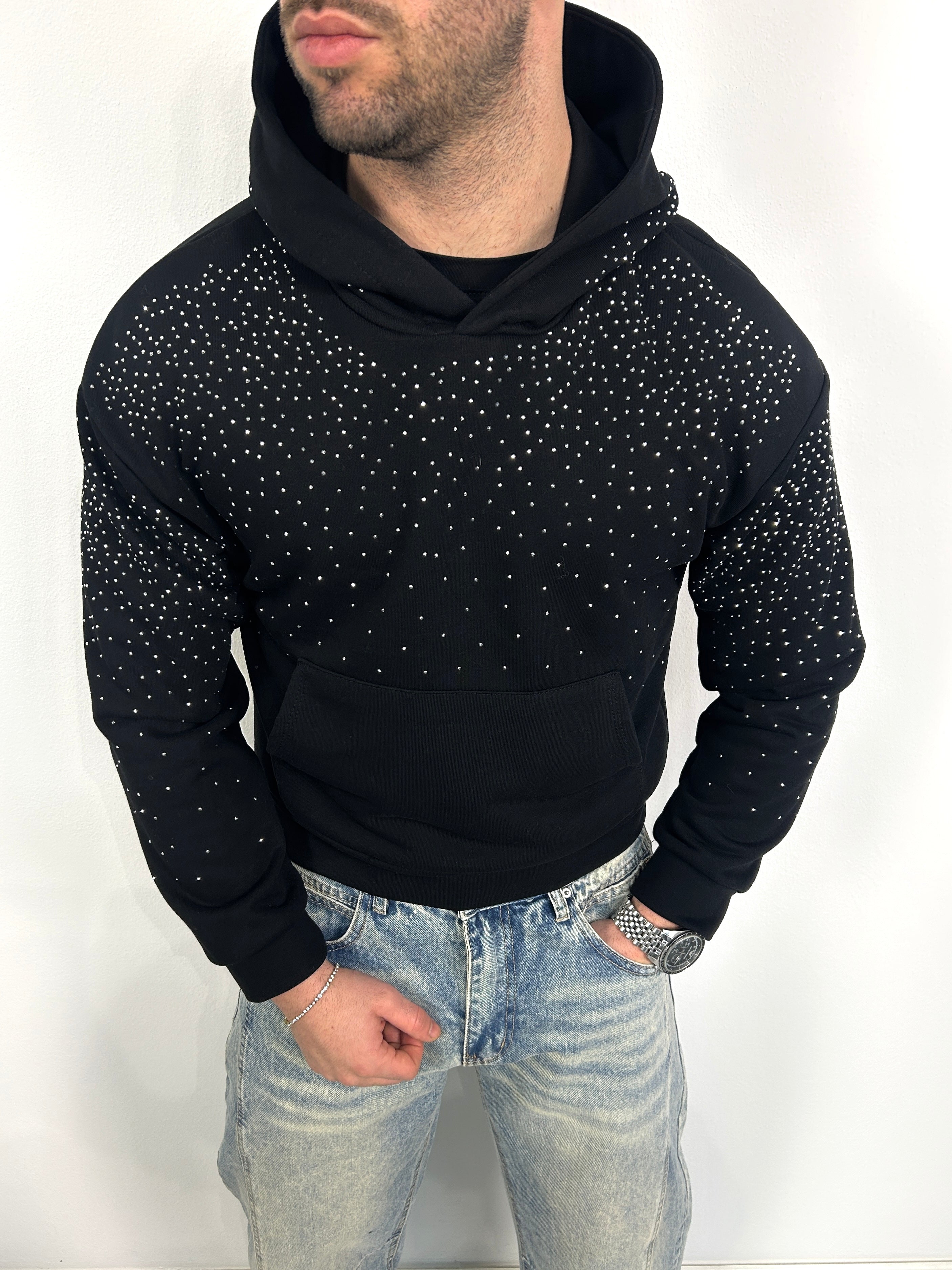 FELPA DIAMOND BOXY GARZATA