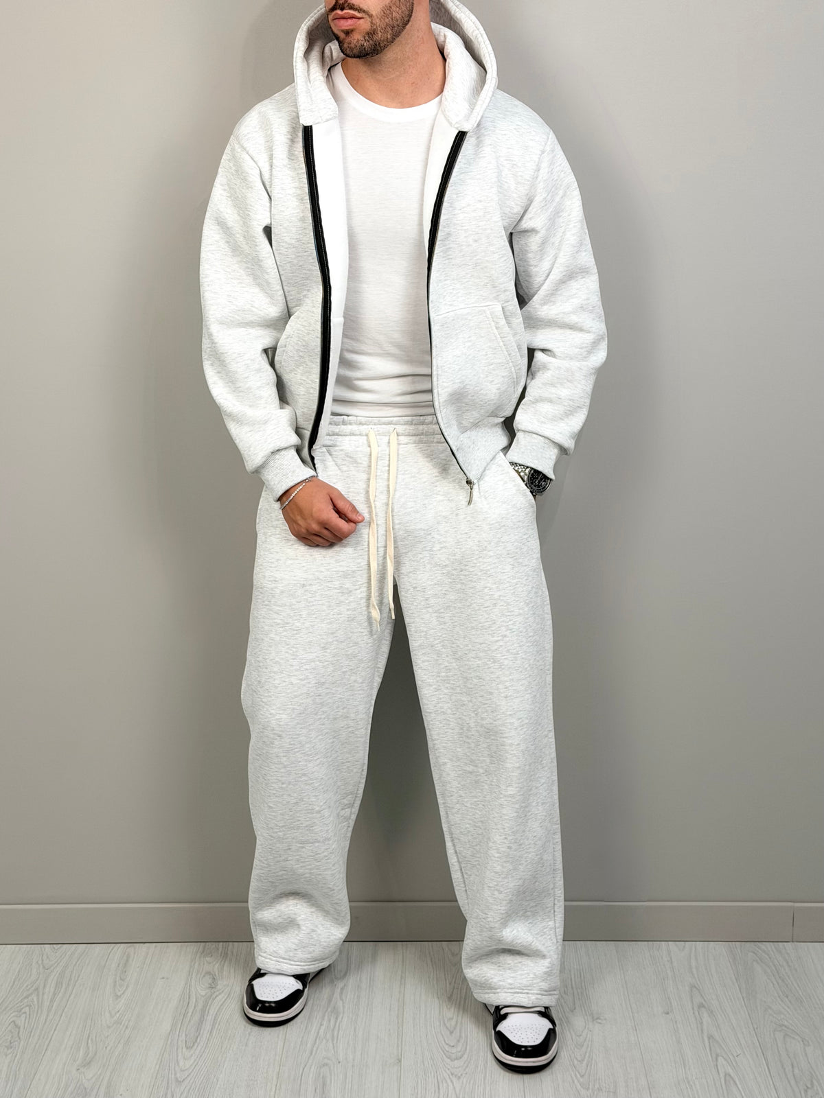 TRACKSUIT FONDO AMPIO ZIP