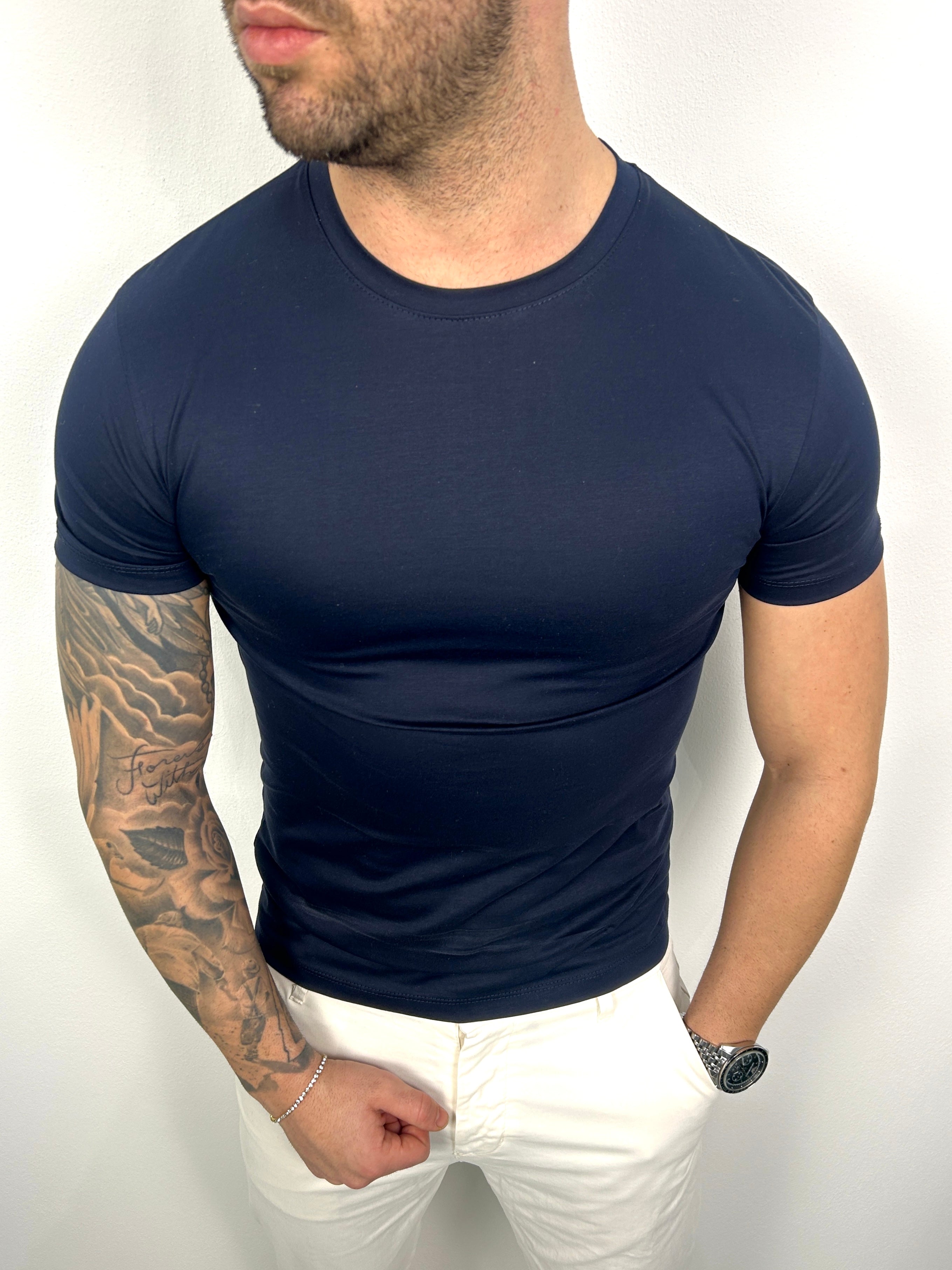 T-SHIRT FILO DI SCOZIA