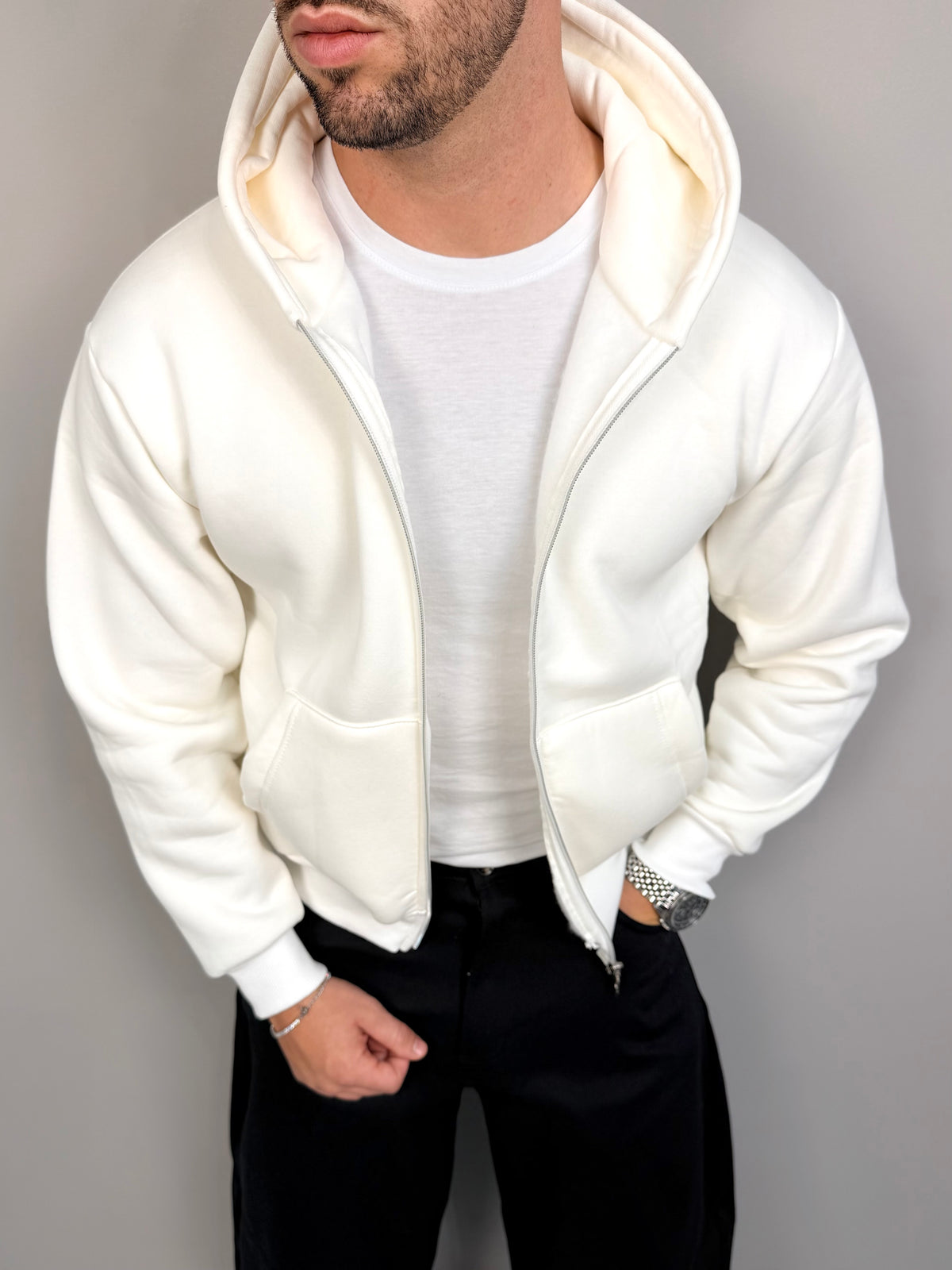 HOODIE BASIC ZIP