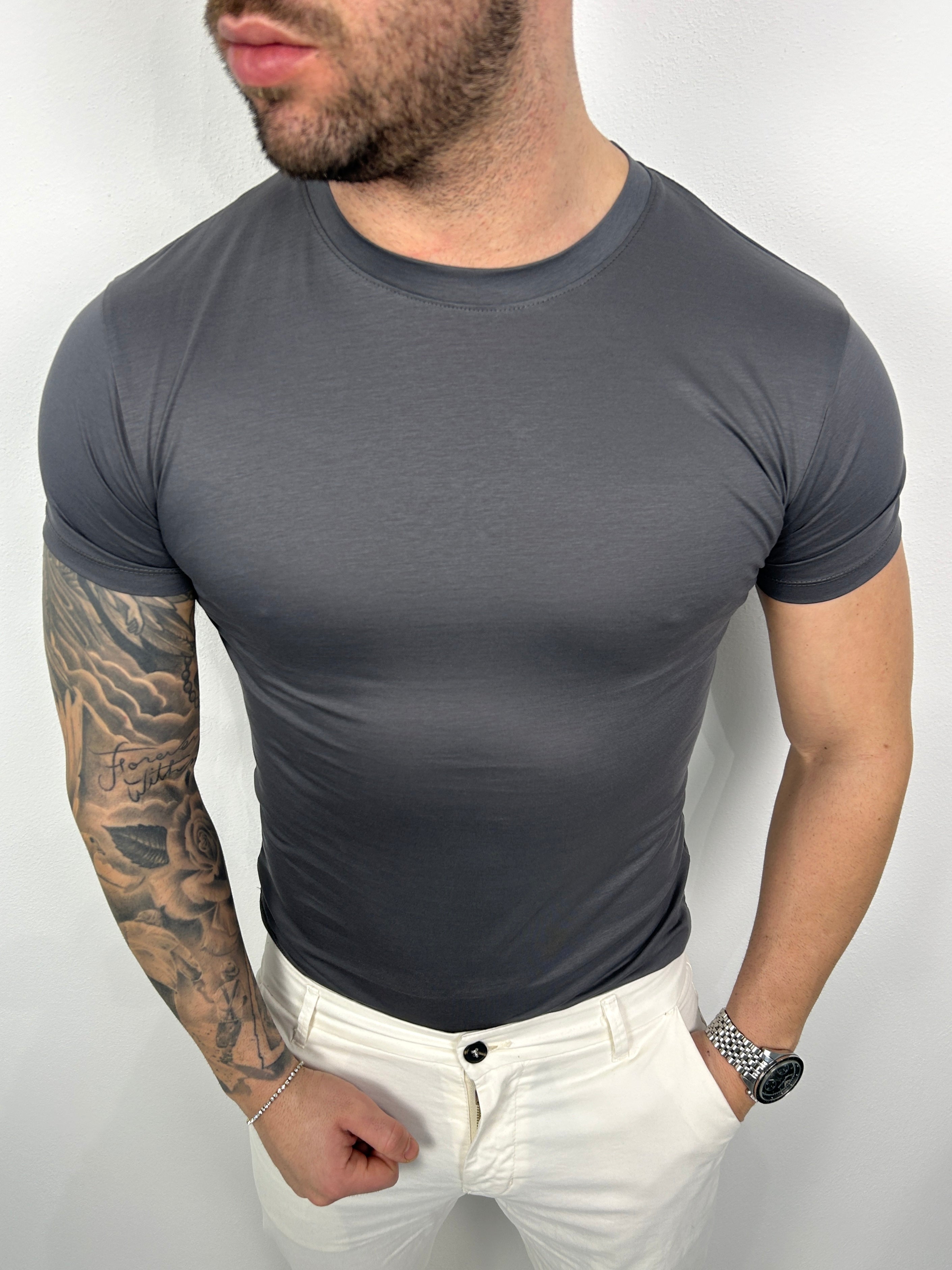 T-SHIRT FILO DI SCOZIA