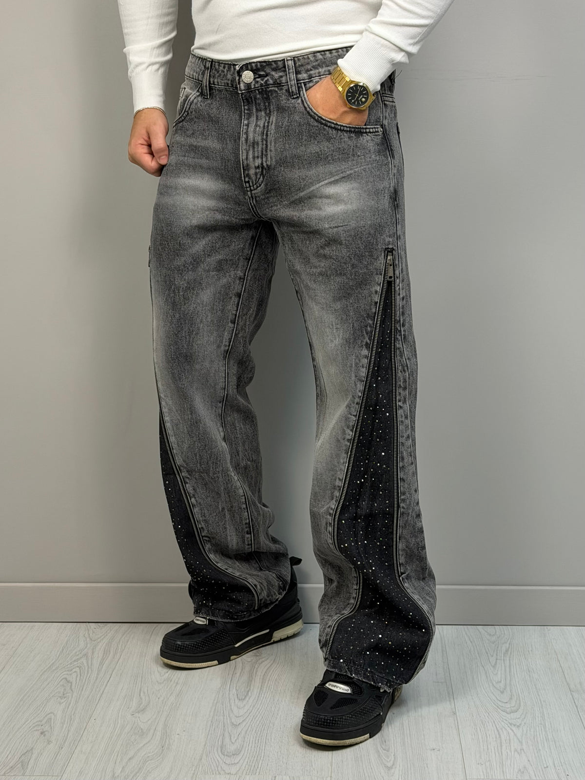FLARE DIAMOND ZIP